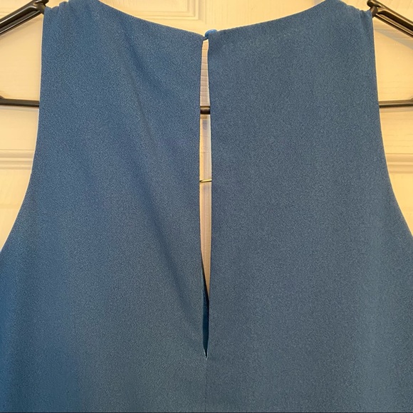 LuLu’s Sleeveless A-Line Teal Dress - Picture 5 of 9